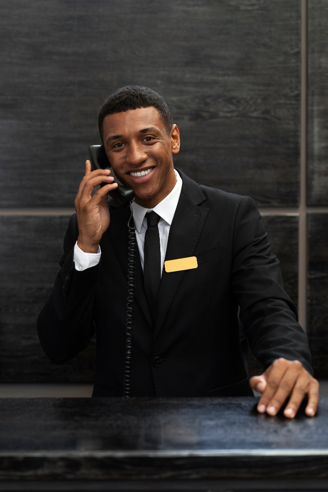 male-receptionist-elegant-suit-during-work-hours